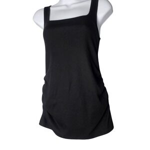 Bundle 3 Maternity Tank Tops M Black‎ & White Basic + Compression Tanks